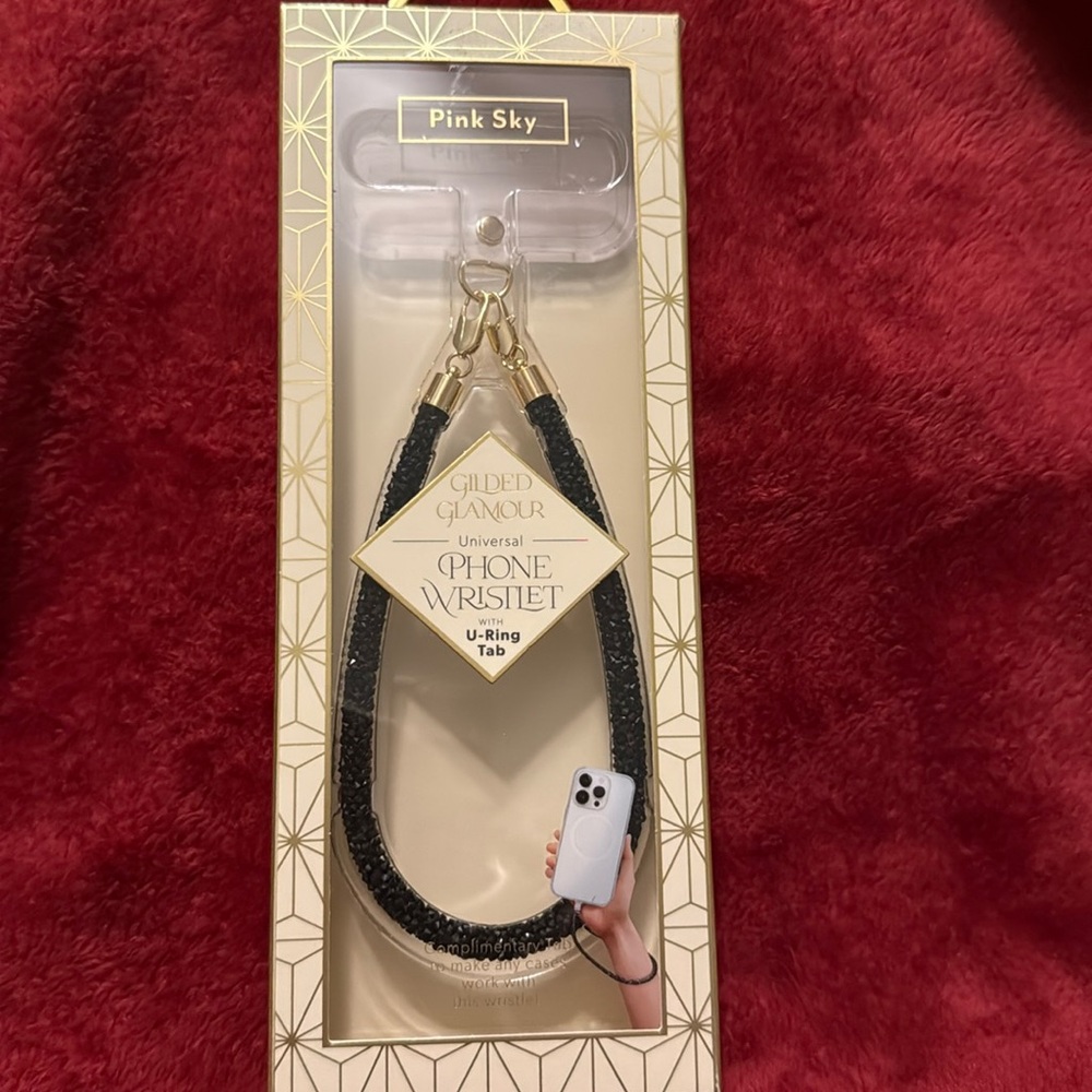 Universal Phone Wristlet w/ U-ring tab